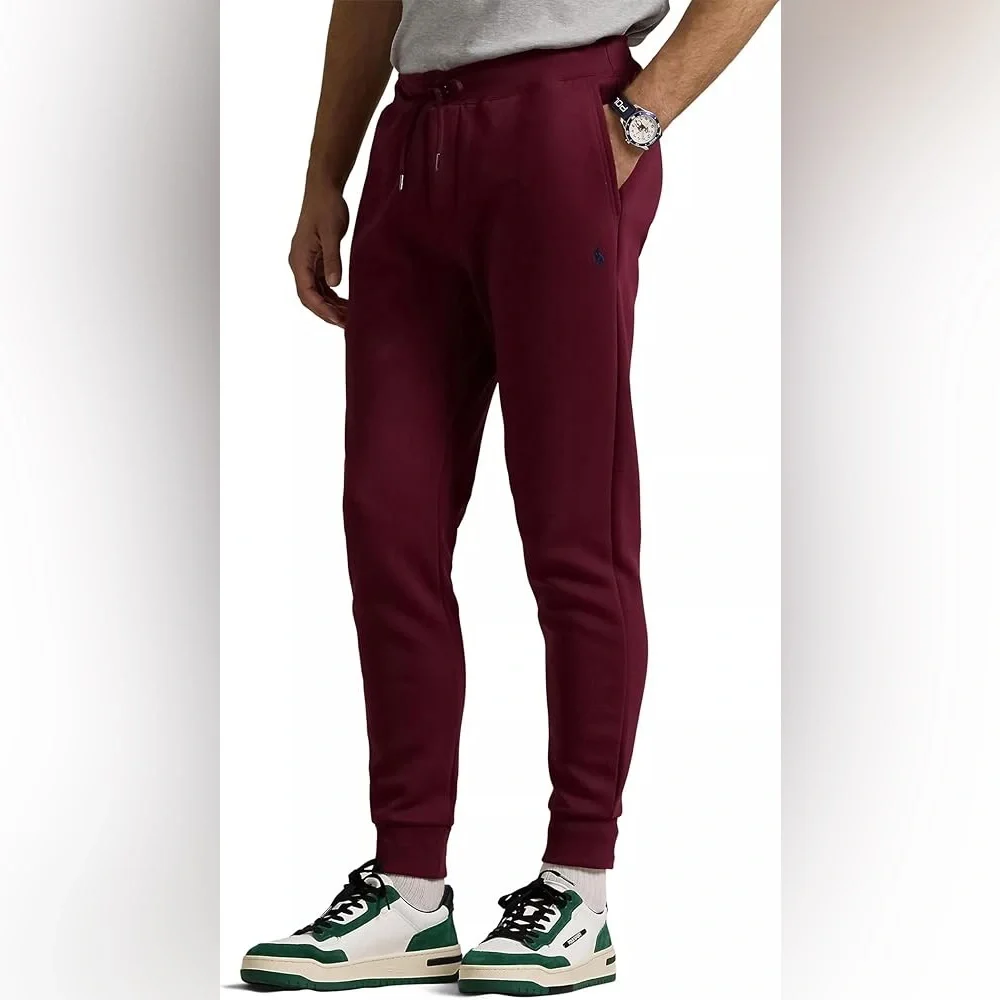 Polo Ralph Lauren Double-Knit Jogger Pant Maroon Size Large